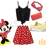 Minnie Mouse ready for theme park style