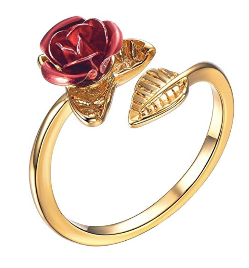 Dainty rose ring