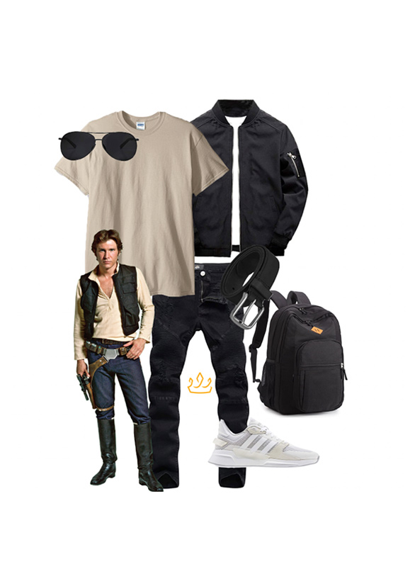 Han Solo DisneyBound casual