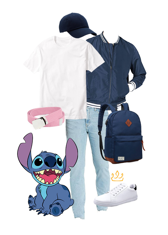 Stitch DisneyBound for casual style at Disney Parks or everyday. 